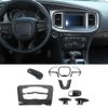 Inner Set Gear Shift Button Cover Air Vent Steering Trim for Dodge Charger 2015+