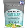 Sitz Bath Mix for Hemorrhoids Soothing Soak Basin, 20 Potent Ingredients in 1 Concentrated Pouch. Not Just Salt- It's Potent Wellness to Make 15 Toilet Seat Basin Sit Soaks.