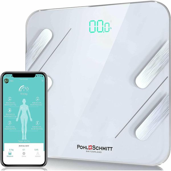 Pohl + Schmitt Body Fat Scale Smart Digital Scale Model FS-315 400 lbs