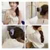 ZHEJIA Hair Elastic Scrunchie Hair Ornament (7 Colors Included) Hair Accessory Fashionable Hair Clip Rubber Band Cute High Elasticity Children Adult Women's Women's Hair Accessory Entrance Ceremony Commuting Commuting Present Mixed Color