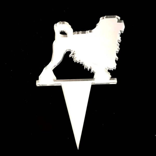 Lowchen Cake Toppers Pack 12, 6cm Cupcake Toppers