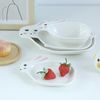YBK Tech Cute Ceramic Rabbit Bowl for Easter or Daily Use (6.7 Inches)