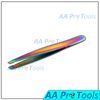 Titanium EYEBROW TWEEZERS SLANT PRECISION TIPS