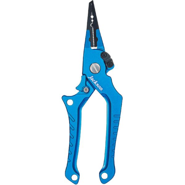 Jackson One-Touch Lock Aluminum Pliers, Blue