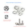 720 Pcs Spring Lock Washers Assorted,Mixed Split Stainless Steel washers Set For Bolts,Screws (M2/M2.5/M3/M4/M5/M6/M8/M10/M12)