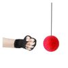 1 x Fight Ball Reflex Boxing Reaction Training Boxer Speed Punch Head Cap String Ball Accessory Kit Accessory