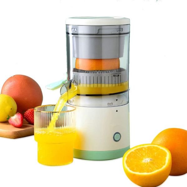 Electric Juicer, Mini Electric Juicer, Electric Citrus Juicer Orange Juicer Easy Moving Automatic for the Kitchen