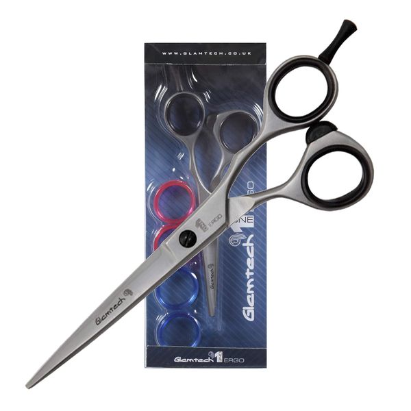 Glamtech One Ergo Professional Hairdressing Scissor (5.5 inch) - Professional Salon Hair Dresser Scissor