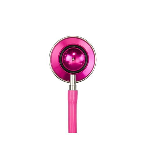 As One 7-8349-02 Navis Basic Nurse Scope Stethoscope, External Spring, Double, Pink