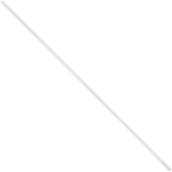 Aviditi Reusable White Plastic Twist Ties, 8" Length, Use to Seal Bread, Gift, and Treat Bags or for Bundling Cables and Wires (Case of 2000)