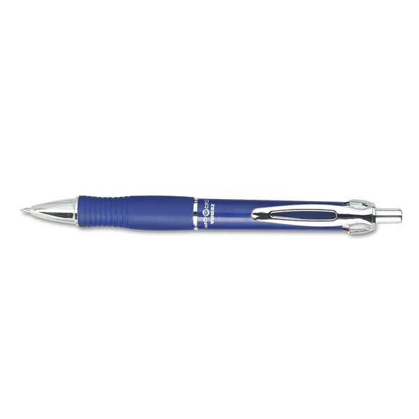 Zebra 42620 GR8 Retractable Gel Pen, Blue nk, Medium, Dozen