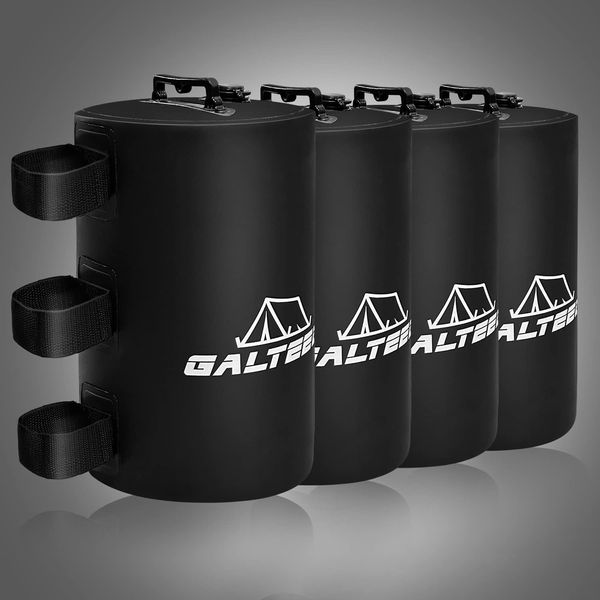 GALTEED Canopy Water Weight Bag,88 LBS Water Tent Weights Set of 4 Leg Weights for Pop Up Canopy,Canopies,Tent,Gazebo,Black