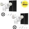 2 Pack Motion Sensor Solar Light Outdoor IP65 Waterproof LED Security Lamp