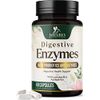 Digestive Enzymes with Probiotics and Bromelain - Extra Strength Probiotic Digestive Health Supplement for Women and Men - Supports Digestion, Gas, Bloating, and Gut Health, Non-GMO - 60 Capsules