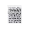 Art Gone Wild Blockprint, Grey, Red, Large