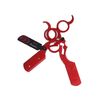BARBERS CUT THROAT RAZOR SET COMPLETE WITH BLADES AND POUCH+FREE POUCH SHARPEND