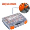 1450PCs Metric Rivets Kit Rivnut Tool Flat Head Threaded Insert Nut Knurled Body