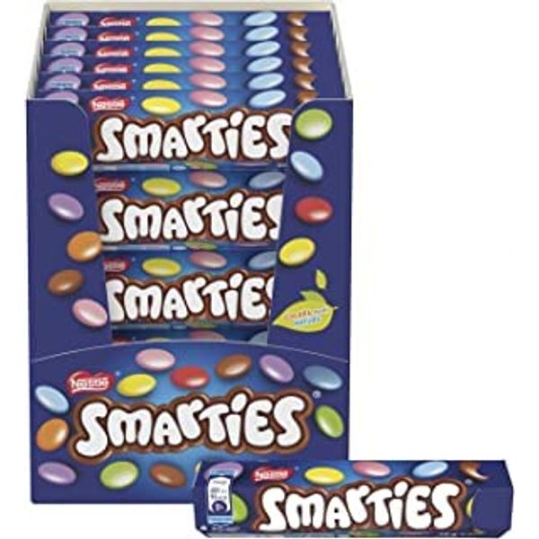 Smarties Tube MIlk Chocolate Gems Nestle Smarties Tubes (8)