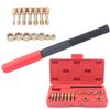 Metric Thread Chaser Set 15PCS Thread Cleaning Restorer Thread Repair Tool Kit