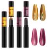 Mirror Nail Pen Glitter Nail Mirror Powder Solid Nail Chalk Metallic Powder Nail Present Stick Type 2 Colors