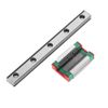 Acogedor Linear Rail Guide, Linear Guide Rail, LML9B, Multi-Purpose, 5 Sizes, Linear Guide Rail + Sliding Block (3.9 inches (100 mm)