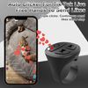 STDFORU TikTok Scrolling Ring, Bluetooth Camera Remote Control, Scrolling Ring for iPhone,TIK Tok, iPad, Android (Graphite Black)