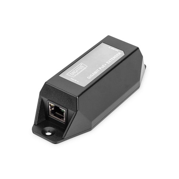 DIGITUS PoE Extender Injectors Splitters and Other Devices, Black