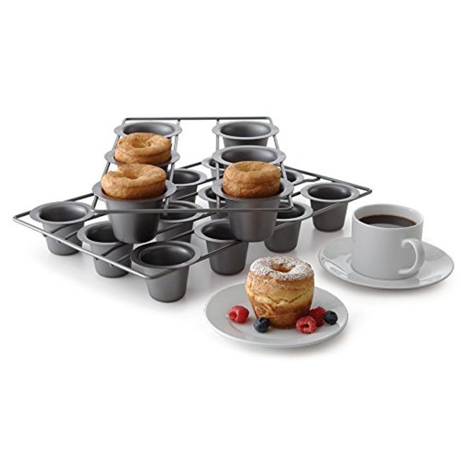 Chicago Metallic 12 Cup Mini Popover Pan