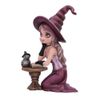 Nemesis Now Agatha Witch Figurine, Purple, 15cm
