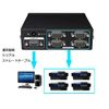 ES-tune RS232 DB9 9 Pin 1 in 4/8 Output Reverse Splitter Bidirectional Input/Output Cascadable Printing Manufacturing USB (COM)