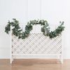 GREEN 6.5 ft Artificial Eucalyptus Boxwood FOLIAGE GARLANDS Wedding Decorations