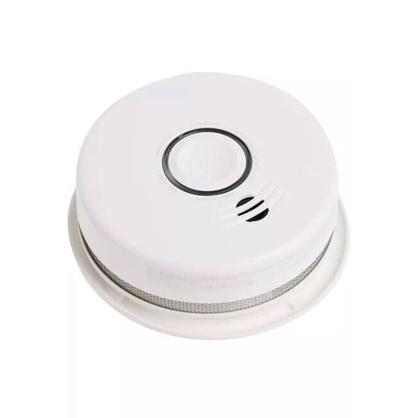 Kidde Wireless Smoke Detector, 10-Year Battery,Voice Alerts,Photoelectric Sensor