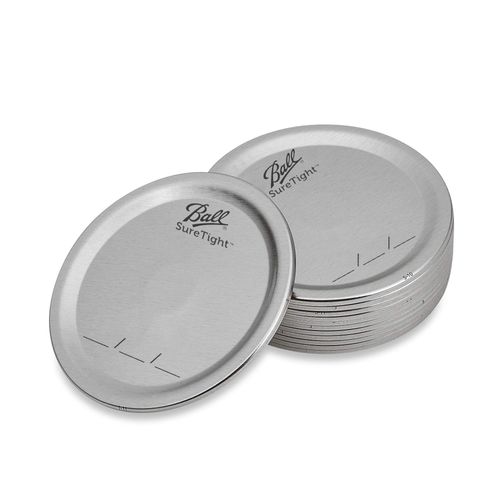 Ball Wide Mouth Mason Jar Lids 12-Count per Pack (2-Packs Total)