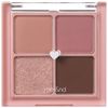 rom&nd Better Than Eyes Korean Makeup Eyeshadow Palette, Intense and Long-Lasting Finish, Matte and Shimmering, Warm Neutrals, 6.5 g (02 Dry Rose)