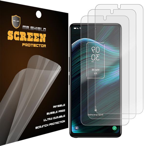 Mr.Shield [3-Pack Screen Protector For TCL Stylus 5G Anti Glare [Matte] Screen Protector (PET Material)