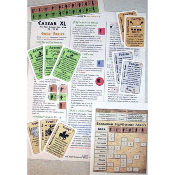 Victory Point Games Caesar XL Expansion Kit Gold Edition