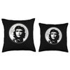 Che Guevara Design - Che Guevara Head Moon - Che Guevara Throw Pillow