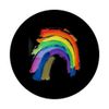 Lively rainbow design PopSockets Adhesive PopGrip