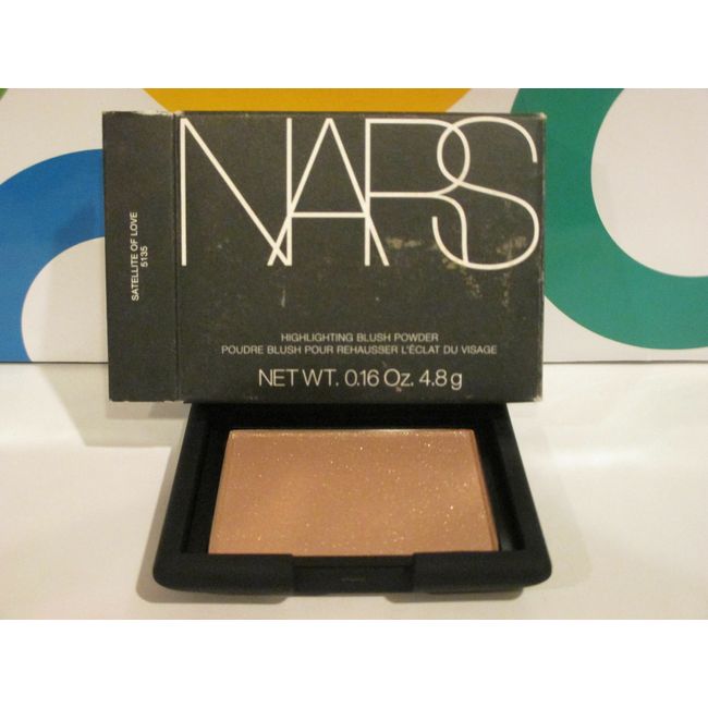 NARS  ~ HIGHLIGHTING BLUSH POWDER ~ # 5135 SATELLITE OF LOVE ~ 0.16 OZ BOXED