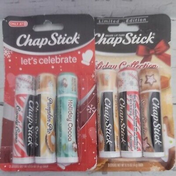 2 Pack- Limited ChapStick Lip Balm  Holiday Collection