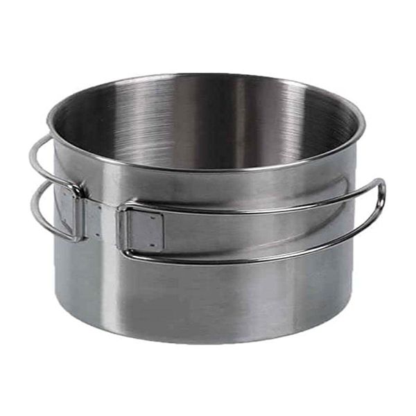 Mil-Tec Trinkbecher-14602800 Trinkbecher Silber Einheitsgröße