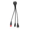 Hsthe Sea 3 4 6 Pin OBD2 Diagnostic Cable OBD Fault Code Reader Adaptor Motorcycle OBD-II Engine System Diagnostic Tools