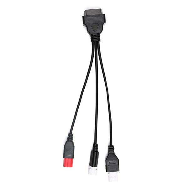 Hsthe Sea 3 4 6 Pin OBD2 Diagnostic Cable OBD Fault Code Reader Adaptor Motorcycle OBD-II Engine System Diagnostic Tools