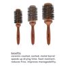 EVO Ceramic Vent Radial Brush, Hank 43