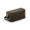 Quadra QD651 Heritage Waxed Canvas Wash Bag
