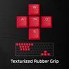 HyperX Rubber Keycaps - Gaming Accessory Kit, 19 Keys, English (US) Layout, Blue