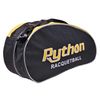Python Deluxe "3R" (3 Racquet) Racquetball Bag Series (Black/Yellow)