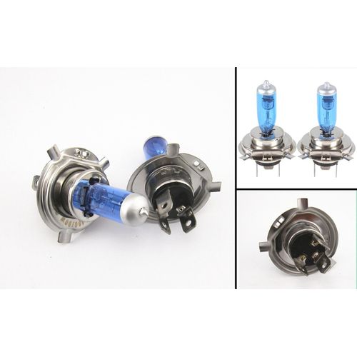 Xenon HID Hyper H4 Headlight Blue/White Bulbs Lights for Honda Rebel Shadow Aero 04-05-06-07-08-09-10