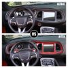 Center Console Frame Instrument Cover Panel Air Vent Trim for Challenger 15+