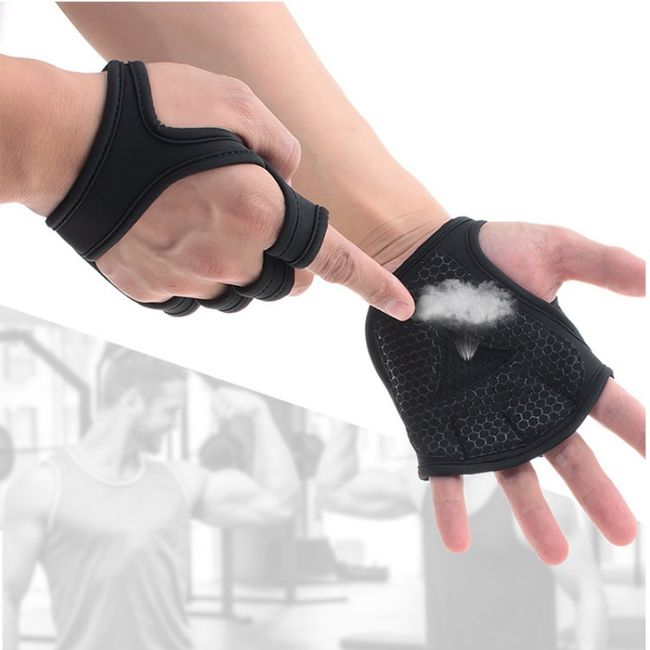 Lifting Palm Dumbbell Grips Pads Unisex Anti Skid Weight Cross Training  Gloves Gym Workout Fitness Sports For Hand Protector